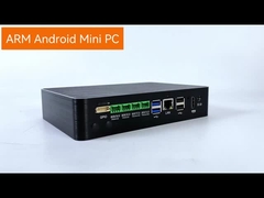 دو لان 4COM ARM RK3568 کامپیوتر صنعتی DDR4 8G EMMC 16G اندروید 11 mini PC جاسازی شده