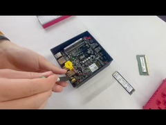 AMD Ryzen 5 4500u مینی پی سی با دوگانه اترنات دوگانه کانال DDR4 برای بازی