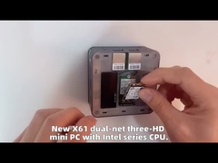 اینتل آلدر لیک N95 4 هسته 4 رشته مینی کامپیوتر با LPDDR5 12G 2 اترنت و وای فای