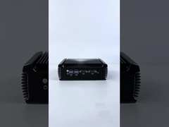 مینی کامپیوتر صنعتی بدون فن اینتل Core i3 7100U با 16 گیگابایت رم و 2 پورت LAN و 2 پورت COM