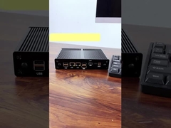 اینتل N100 بدون فن و با 16 گیگابایت 2 LAN 2 COMs صنعتی مینی کامپیوتر