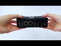 پردازنده Intel Celeron J6412 با DDR4 16GB رم و 2 HD PC صنعتی بدون فن