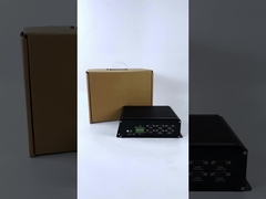 پردازنده Intel I5 8305G با 4 نمایشگر، شبکه دوگانه، 6 پورت سریال، کامپیوتر صنعتی