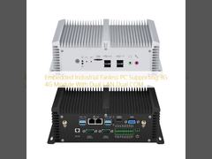 کامپیوتر صنعتی بدون فن 3G 4G Dual LAN Dual COM