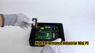 کامپیوتر صنعتی پردازنده Intel Core i7 8650U با 6 COM 2 LAN 14 GPIO