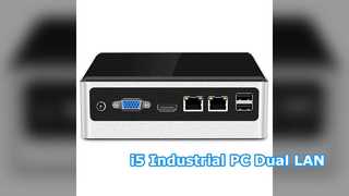 اینتل i5 Industrial PC Dual LAN Dual COM Fanless
