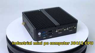کامپیوتر صنعتی X30G Intel Celeron J6412 با شبکه دوگانه دوگانه COM