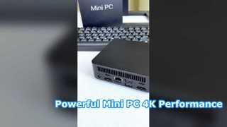 پردازنده Intel N250 Mini PC با پورت اترنت 1 گیگابیتی 2HD-MI 1Type-C برای دفتر خانگی و بازی