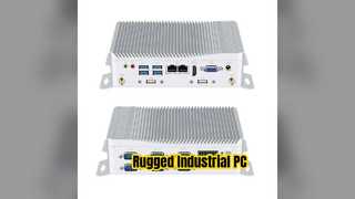 کامپیوتر صنعتی 6 COM Dual LAN Fanless J1900