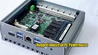 روتر نرم پردازنده Intel Core i7 1185G7 با 6 LAN 4 USB3.1
