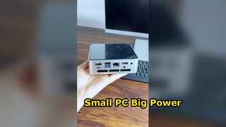 مینی کامپیوتر AMD Ryzen R3 4300U با 1 پورت اترنت RJ45 گیگابیتی 2 HD-MI 1 Type-C