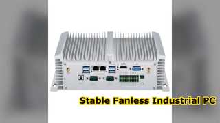 کامپیوتر صنعتی بدون فن Dual LAN Dual COM