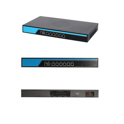 خرید اینتل Celeron J6412 Quad Core 4 Thread 6 LAN سرور لینوکس 1U با کنسول و فن online manufacture
