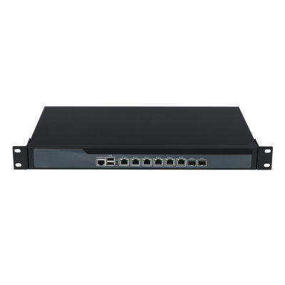 خرید 3865U 1U سرور 6 LAN 2 فیبر نوری لینوکس فایروال روتر سرور با فن online manufacture
