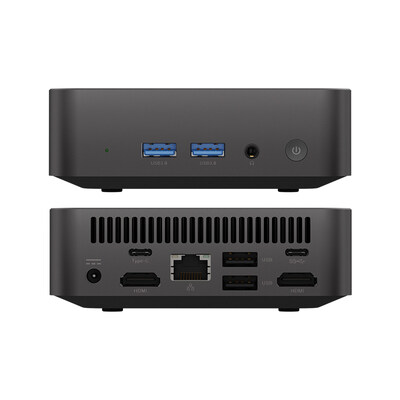 خرید مینی پی سی تک لن دو HDMI اینتل N100 DDR4 16 گیگابایت برای دفتر کار خانگی تولید آنلاین