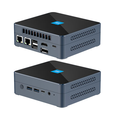 خرید DDR5 اینتل N200 مینی PC 32GB دوگانه RJ45 2.5G LAN با فن برای دفتر خانگی online manufacture