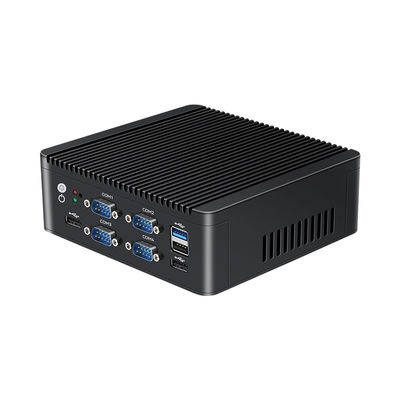 خرید اینتل N5000 J4125 4 هسته مینی کامپیوتر با دو LAN 6 COM و DDR4 تا 8G online manufacture