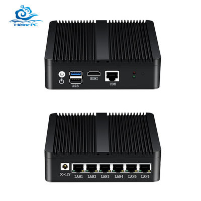 خرید 6 گیگابیت اترنت RJ45 J1900 Firewall Router روتر دسکتاپ اوبونتو با وای فای online manufacture