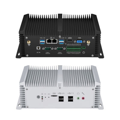 خرید کامپیوتر صنعتی بدون فن Dual LAN Dual COM با دو کانال DDR4 Win 10 Linux تولید آنلاین