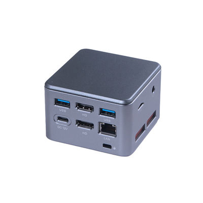خرید Intel Celeron N5105 مینی پی سی لپ تاپ قابل حمل بازی LPDDR4x 16GB با LAN تک دوگانه HDMI online manufacture