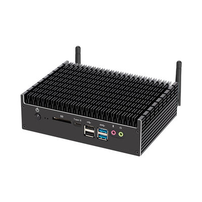 خرید کامپیوتر صنعتی بدون فن اینتل پنتیوم 5405U با COM و پشتیبانی از صفحه نمایش دوگانه online manufacture