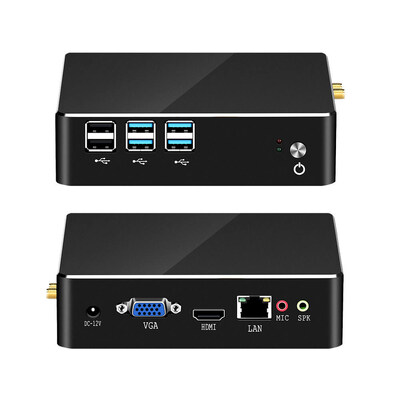 خرید کامپیوتر کوچک با پردازنده اینتل کور i3 7100U mSATA SSD DDR3L 16G رم و فن خنک کننده تولید آنلاین