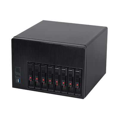 خرید سرور NAS N150 با 8 محفظه رابط میزبان محفظه ذخیره سازی متصل به شبکه NAS online manufacture