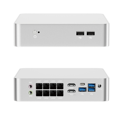 خرید اینتل کور i7-8705G با 8 LAN 2 HDMI 1 DC DDR4 64GB رم کامپیوتر صنعتی کوچک online manufacture