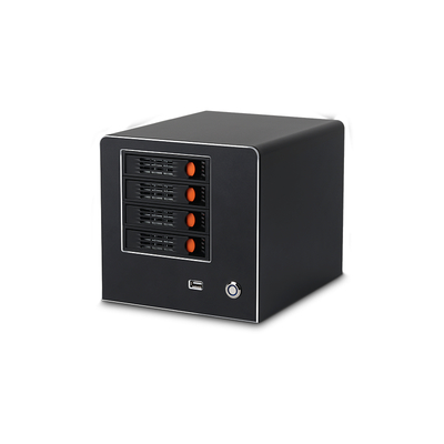 خرید سرور NAS N100 4-Bay رابط میزبان محفظه ذخیره سازی متصل به شبکه NAS online manufacture