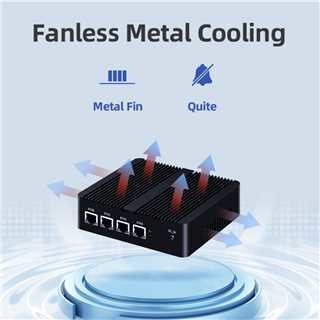 خرید Intel N150 Processor With Four LAN and Dual COM 1HDMI 1DP Industrial Mini PC online manufacture
