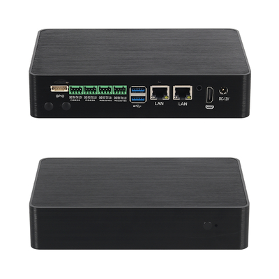 خرید ARM RK3567 دوگانه اترنت 4 COMs DDR4 4GB و 32G رم صنعتی مینی کامپیوتر online manufacture