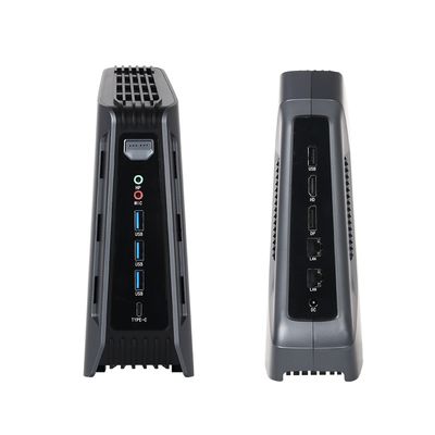 خرید مینی کامپیوتر ARM با پردازنده Intel Ultra1st Gen-H Series، دو پورت LAN، یک HDMI، یک DP و حافظه DDR5 تولید آنلاین