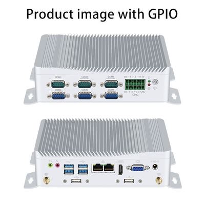 خرید پردازنده اینتل N100 با دو LAN شش COMs و DDR5 حداکثر 16GB صنعتی مینی کامپیوتر تولید آنلاین