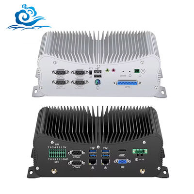 خرید مینی کامپیوتر بدون فن با پردازنده اینتل Core i5-7267U، رم DDR4 و حافظه SSD M.2 NVMe، کامپیوتر صنعتی تولید آنلاین