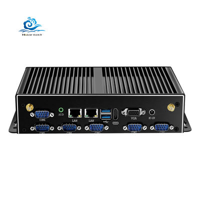 خرید کامپیوتر صنعتی بدون فن با پردازنده اینتل Core i5-7200U، ۲ کارت شبکه گیگابیتی، RS485، RJ45، مینی کامپیوتر تولید آنلاین