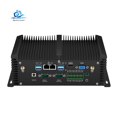 خرید مینی کامپیوتر صنعتی بدون فن HLY با RS232 MSATA و اندازه فشرده 182x126x63 میلی متر برای کاربردهای تعبیه شده تولید آنلاین