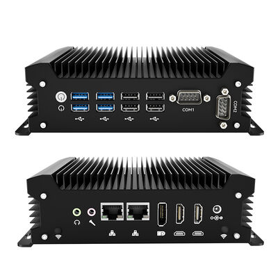خرید پردازنده اینتل کور U5 135U فان بدون صنعتی مینی کامپیوتر با 2 پورت LAN 2 پورت RS232 COM 8 پورت USB 2 HD-MI و 1 رابط DP تولید آنلاین
