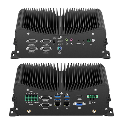 خرید کامپیوتر صنعتی پردازنده Intel Core i7 8650U با 6 COM 2 LAN 14 GPIO تولید آنلاین