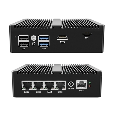 خرید مینی کامپیوتر فایروال پردازنده Intel N5105 با 4 Lan 1 COM تولید آنلاین