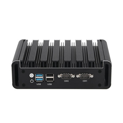 اینتل N100 صنعتی مینی کامپیوتر دوگانه LAN دوگانه COM DDR4 16G رم برای صنعتی