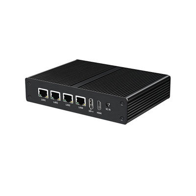 مینی کامپیوتر صنعتی بدون فن لینوکس اینتل N100 DDR4 16G رم 4LAN دو COM