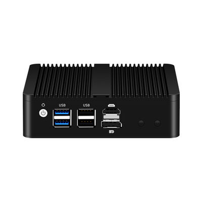 اینتر N100 DDR5 16GB مینی فایروال کامپیوتر با لینوکس چهار LAN روتر نرم افزار