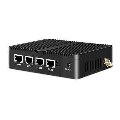 4 LAN DDR3L Firewall Router بدون فن مینی PC سری Intel Celeron J1900