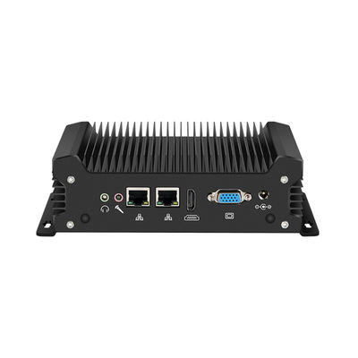 پردازنده Intel Core Series کامپیوتر صنعتی بدون فن مینی PC با دو LAN دو COM