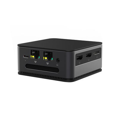 اینتل آلدر لیک N95 اینتل مینی پی سی LPDDR5 12GB رم با دو LAN و 4K HD برای دفتر