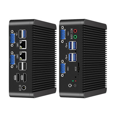 کامپیوتر صنعتی اینتل Celeron J4125 با دو LAN 4 COM DDR4 8GB و لینوکس