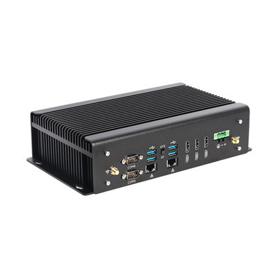 کامپیوتر صنعتی بدون فن DDR4 اینتل 11th Gen Core i7 10870H مینی PC با GPIO Dual LAN 6COM