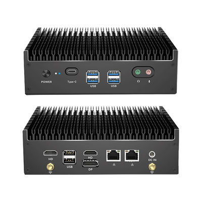 DDR4 مینی کامپیوتر دوگانه LAN دوگانه HDMI اینتل نسل دوازدهم هسته i3 i5 i7 مینی کامپیوتر
