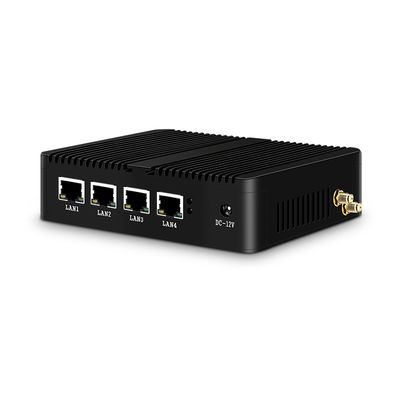 اینتل J1900 مینی پی سی فایروال PFsense 4 گیگابیت LAN ویندوز 10 پشتیبانی از دو صفحه نمایش