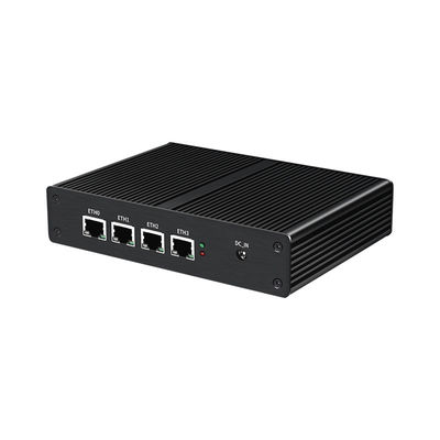 چهار فایروال 2.5GbE RJ45 LAN DDR5 Mini PC پشتیبانی از صفحه نمایش دو صفحه HD